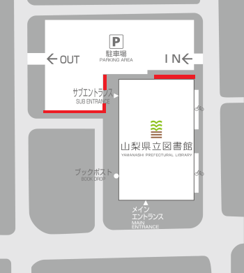 図書館駐車場図