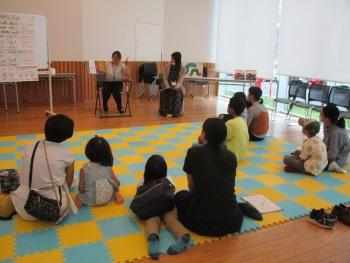 2023年7月9日（日曜日）「外国語の絵本読み聞かせ」の様子